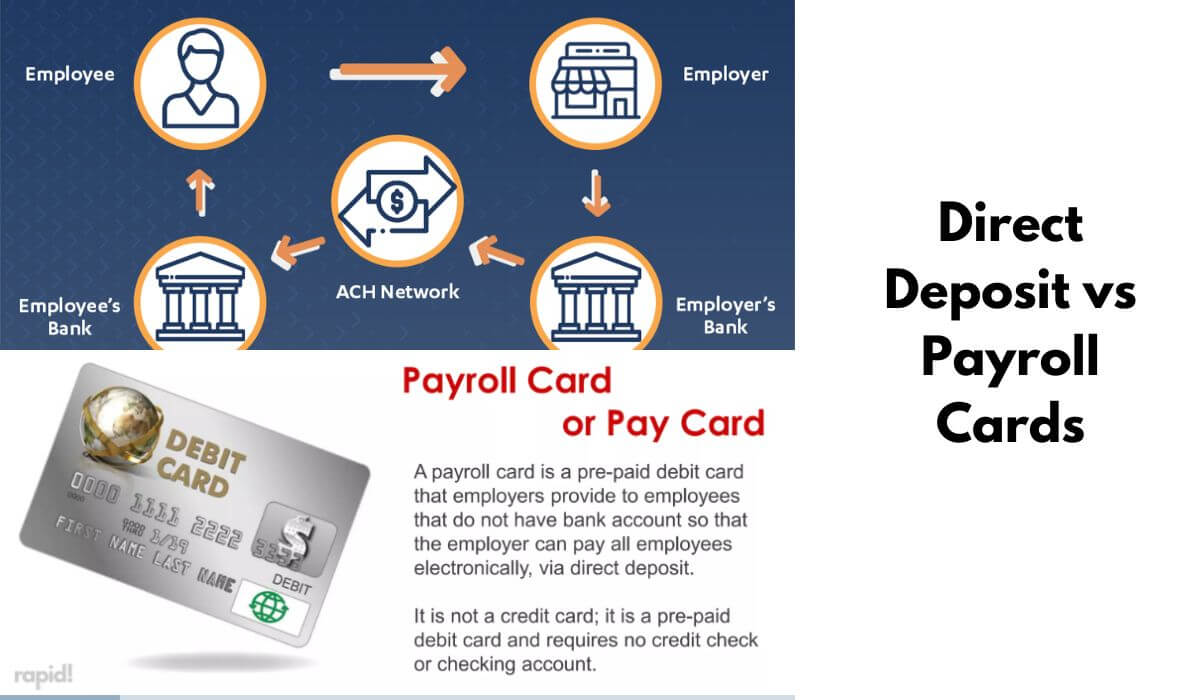 Direct Deposit vs Payroll Cards